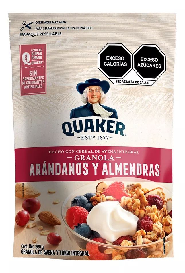 Primera imagen para búsqueda de granola quaker