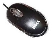 Imagen 2 de 6 de Mouse Dell Óptico Usb Con Luz Led Alambrico Nuevo