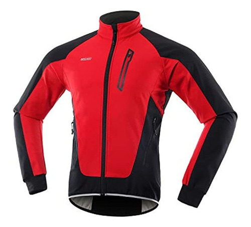 Arsuxeo Chaqueta De Ciclismo De Invierno Para Hombre, Forro