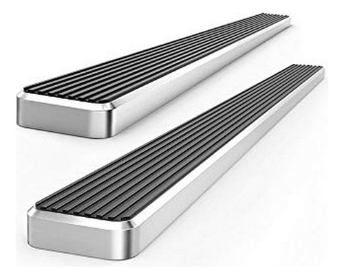 Estribo - Aps Premium 6in Iboard Running Boards 19-21 Silver