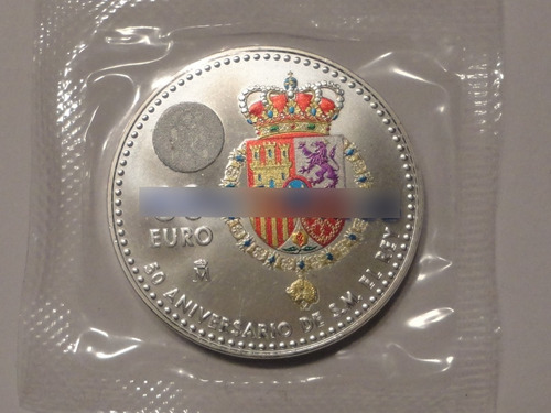 Moneda España 30 Euros 2018 Esmalatada Sin Circular Blister