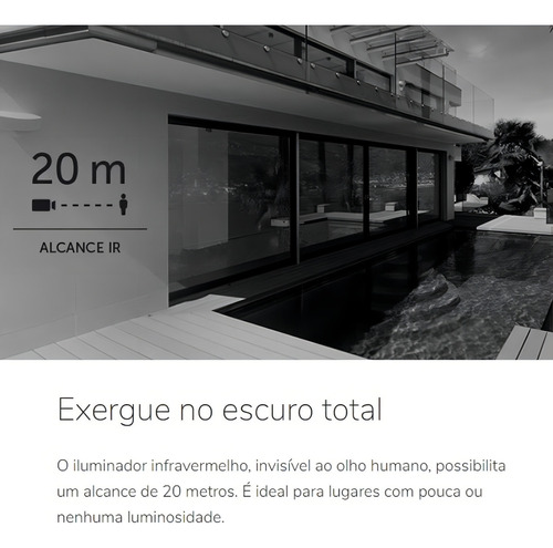 Kit 5 Câmeras Intelbras Multi Vhc 1120 B Dvr 8 Canais Com Hd