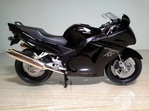 JoyCity HONDA CBR 1100XX 黒 1/12 ダイキャスト Miniatura Honda Cbr1100xx Super Blackbird Escala 1:12 (17cm