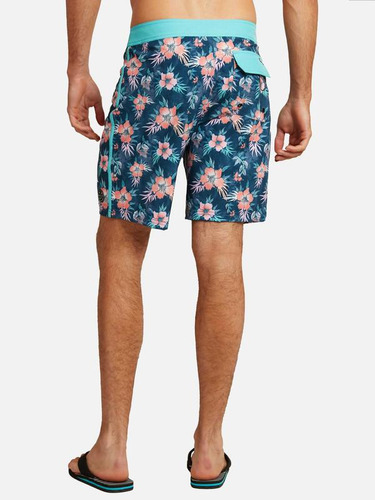 Traje De Baño Hibicus Field Vortex Multicolor Hombre Maui An