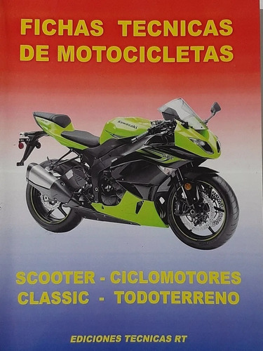 Libro Fichas Técnicas De Motocicletas - Kawasaki - Rt