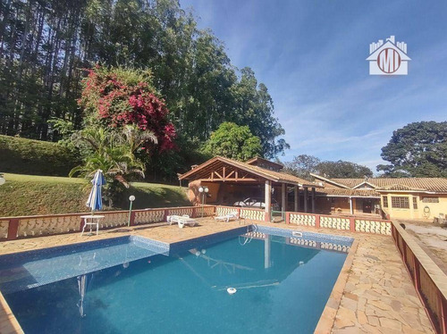 Imagem 2 de 30 de Linda Chácara Com 5 Dormitórios, Piscina, Edícula, À Venda, 3069 M² Por R$ 750.000 - Araras Dos Mori - Bragança Paulista/sp - Ch1240