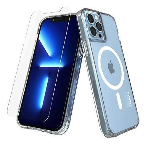 Funda Pelican iPhone 13 Pro Con Protector De Pantalla 4sbm1