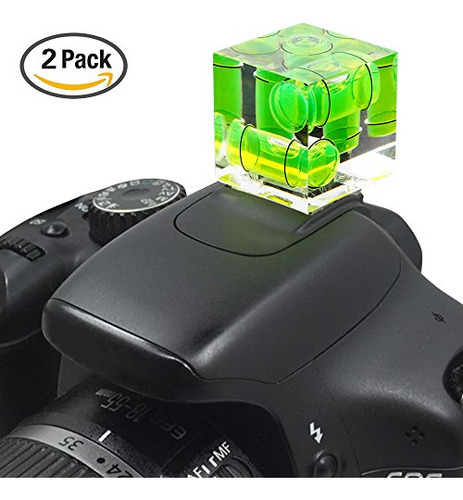 Nivel Burbuja Triple 3 Ejes Para Cámara Dslr Canon Nikon