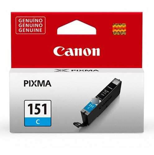 Cartucho De Tinta Color Canon Cli-151 Cyan 7 Ml