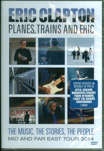 Dvd Eric Clapton - Planes, Trains And Eric