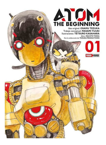 Atom The Beginning: Atom The Beginning, De Osamu Tezuka. Serie Atom The Beginning, Vol. 1. Editorial Panini, Tapa Blanda En Español, 2021