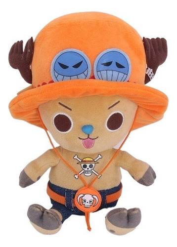 One Piece Tony Chopper Ace Muñeco Peluche Niños Juguete 30cm