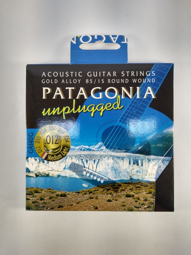 Encordado Para Guitarra Acústica Patagonia Ga140g 012-054
