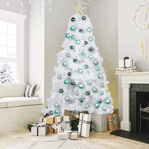 Lulu Home Adornos de esferas para árbol de Navidad, 34 unidades, esferas  colgantes