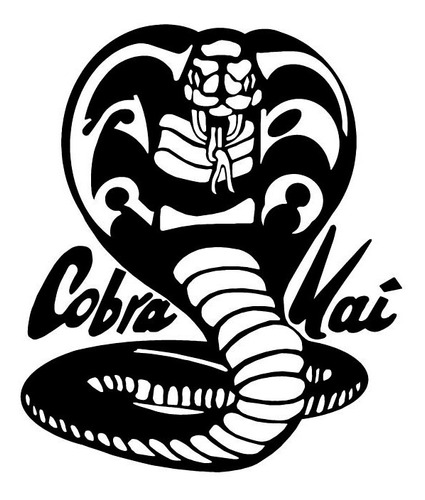 Vinilo De Pared Cobra Kai Logo Decal Vinilo De Corte