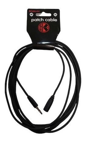 Kirlin Ae-669 Cable 3.5 Stereo Hembra A 3.5 St Macho 3 Mts