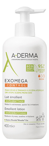 A-derma Exomega Control Loción Piel Tendencia Atópica 400ml