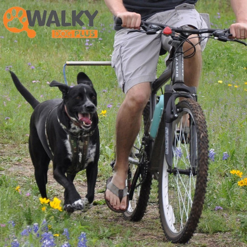 Walky Dog Plus Bike Leash Pasear Con Tu Perro Con En Tu Bici