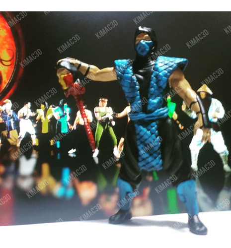 Figura Sub-zero Mortal Kombat