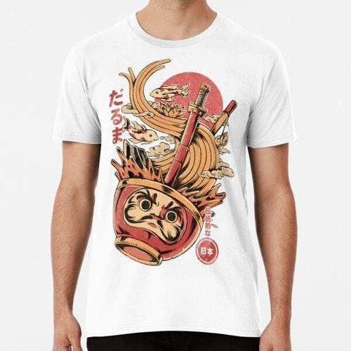 Remera Ramen De Daruma Algodon Premium