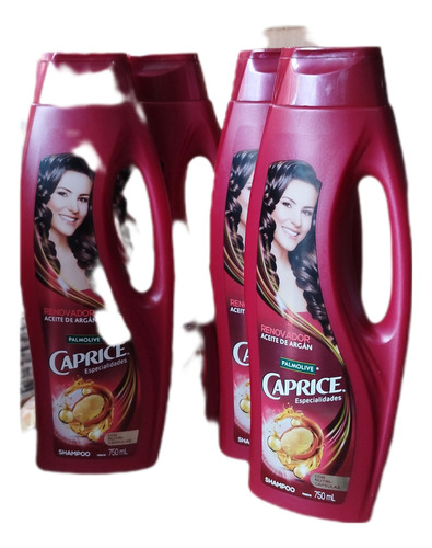 Shampoo Renovador Caprice Con Aceite De Argán 750 Ml