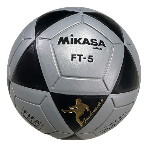 Balón Fútbol Mikasa Ft5 Cuero Original Clásico + Aguja 