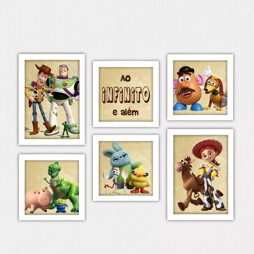 Quadro Decorativo Toy Story - Ao Infinito e Além