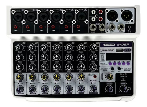      Mesa De Som E Interface Waldman 8c Anais St-8dsp