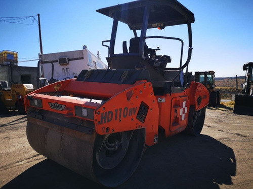 Imagen 2 de 13 de 13) Rodillo Vibratorio Hamm Hd110hv 2009