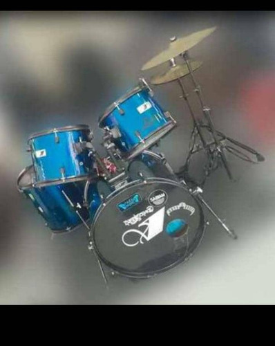 Bateria Musical Vivaldin Azul