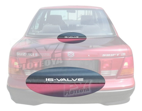 Calco Suzuki Swift 16 Valve Luneta Vidrio - Ploteoya!