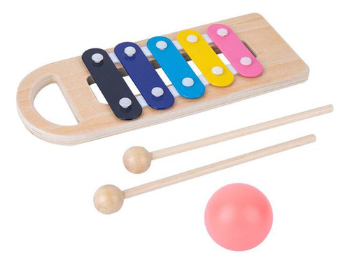 Juguete Musical De Madera Duradero Para Golpear, Regalo De