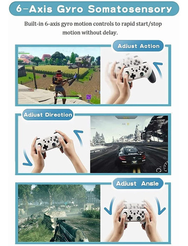 Control Inalámbrico Gamepad Joystick Para Nintendo Switch