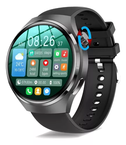 Gt4pro Reloj Inteligente Hombre Smartwatch Mujer Para Huawei Color De La  Correa Silver Steel