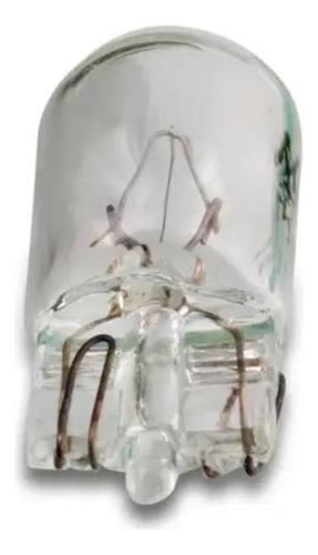 Par Lâmpada Pingo Esmagada T10 Cristal Clear 12v 5w