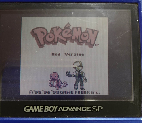 Pokemon Red Version Rojo Nintendo Game Boy Completo Pikachu (Usado)