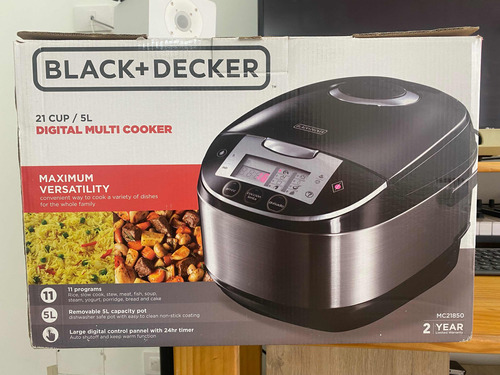 Olla Digital Multi Cooker - Black + Decker