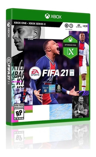 Fifa 21 Xbox One Físico Original Sellado Español Latino