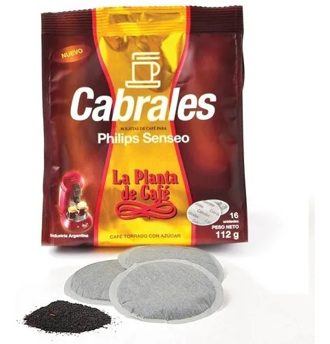 Imagen 4 de 7 de 12x Cafe Cabrales La Planta Hd1286 Philips Senseo Capsula