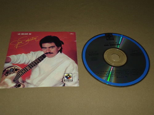 Joan Sebastian Lo Mejor 1987 Musart Cd Detalle Contraportada