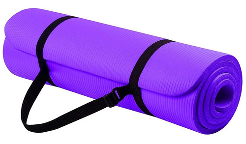 Yoga Durable Mat De 10mm Premiun Grueso A1 + Porta Sujetador