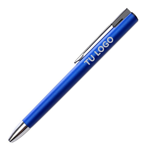Bolígrafos Metálicos Con Funda Personalizados Láser 30 Unid
