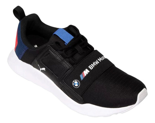 Tênis Puma Bmw Black White