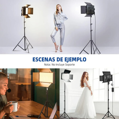 Luz Led De Video Fotografía Con Batería Profesional 800 Leds Cantidad De 800 Bombillas Rgb