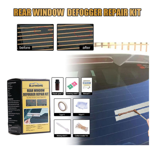 Kit De Reparo Do Desembaçador Do Espelho Traseiro Scratch Re