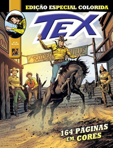Tex Edição Especial Colorida Nº 16, De Boselli, Mauro / Burattini, Moreno. Editora Mythos, Capa Mole Em Português