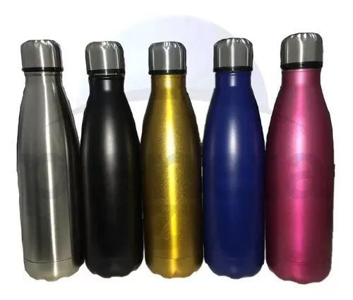 Botella termo de acero inoxidable de 500ml, diferentes colores - SEKAISA