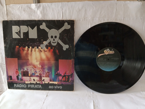 Lp Rpm Rádio Pirata Ao Vivo 1986