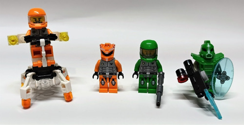 Lego Space Galaxy Squad Lote De Minifiguras Originales 