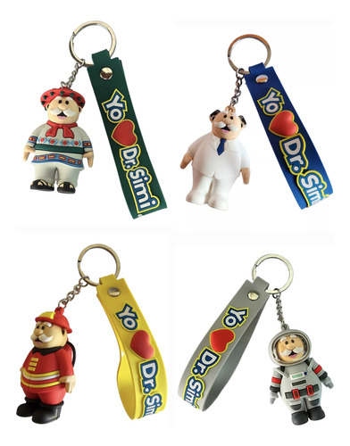 Colección Llaveros Doctor Simi Similares Edición Especial 